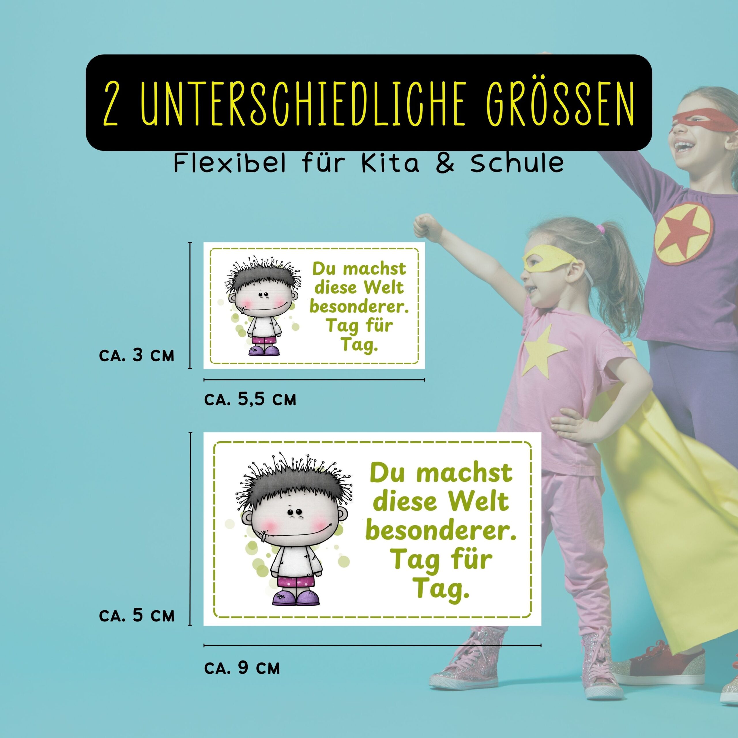 Brotdosen Nachrichten für besondere & starke Kinder – Bild 2