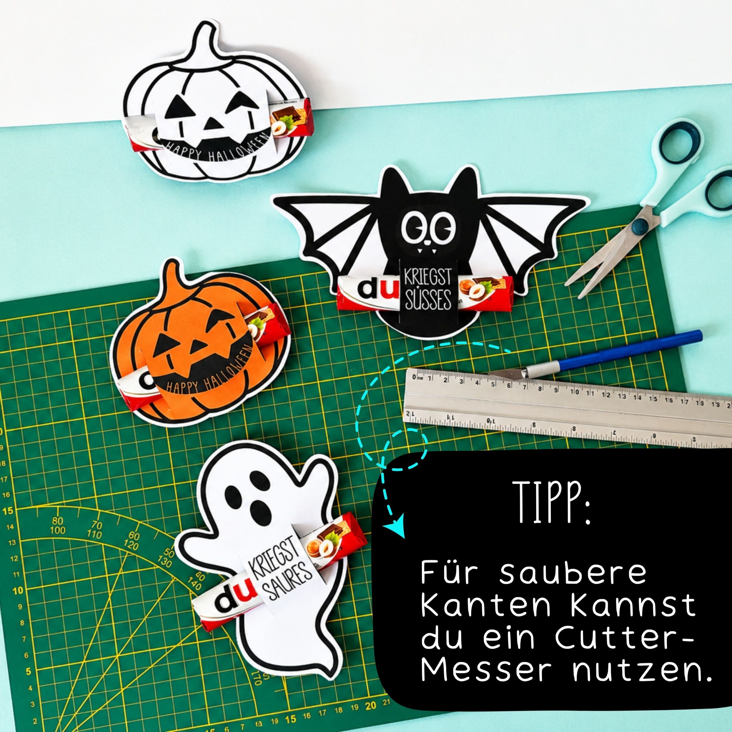 Duplo Banderolen "Süßes & Saures" Halloween – Bild 5