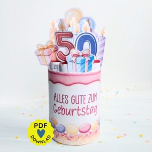 Duplo Banderole & Etiketten „Geburtstag“