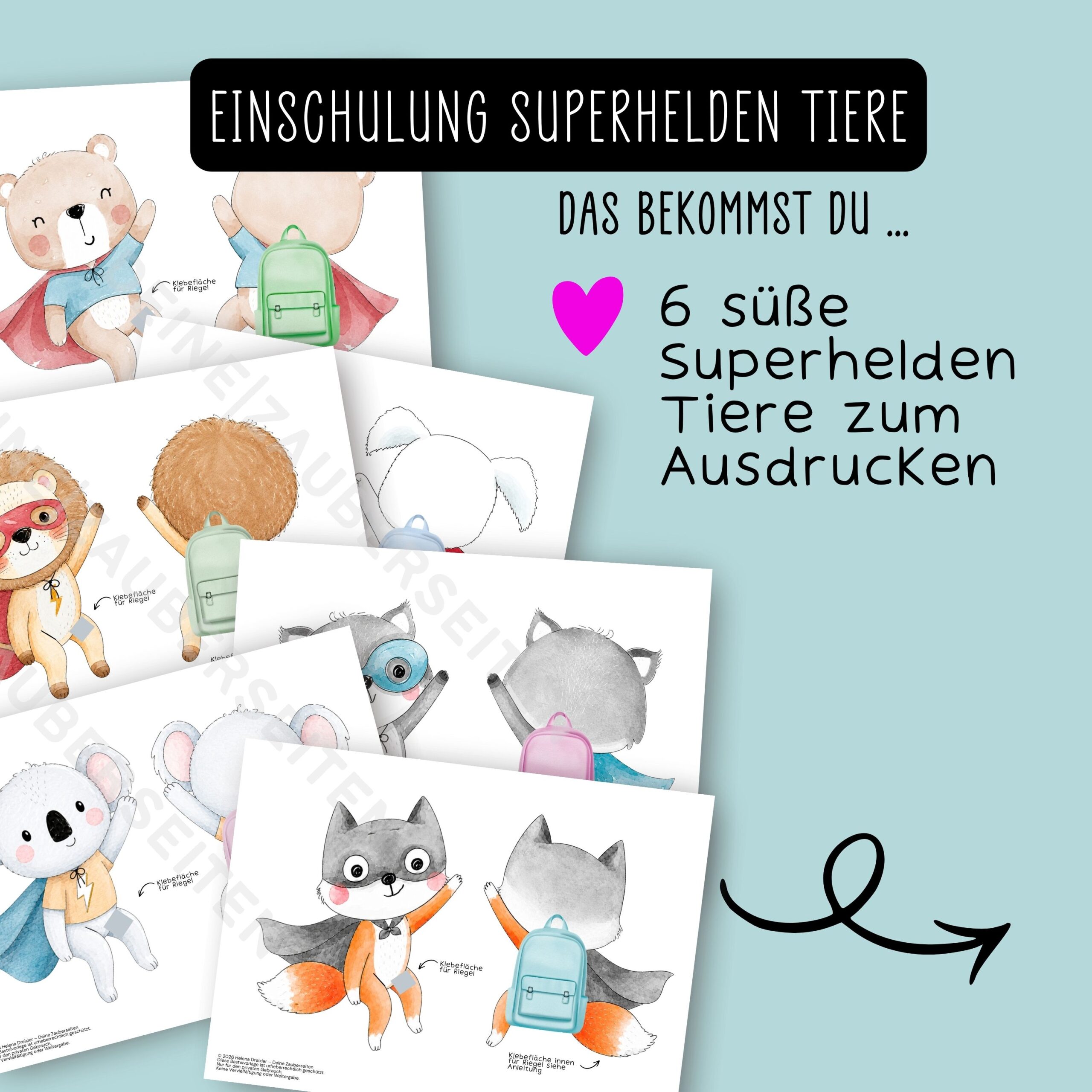 Duplo Banderolen "Einschulung" – Bild 5