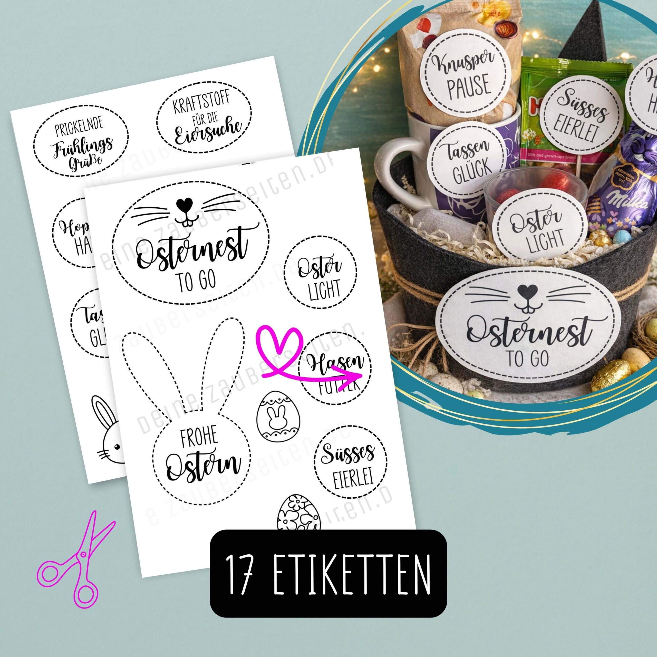 Ostergeschenk Geschenkkorb "Osternest to go" – Bild 2