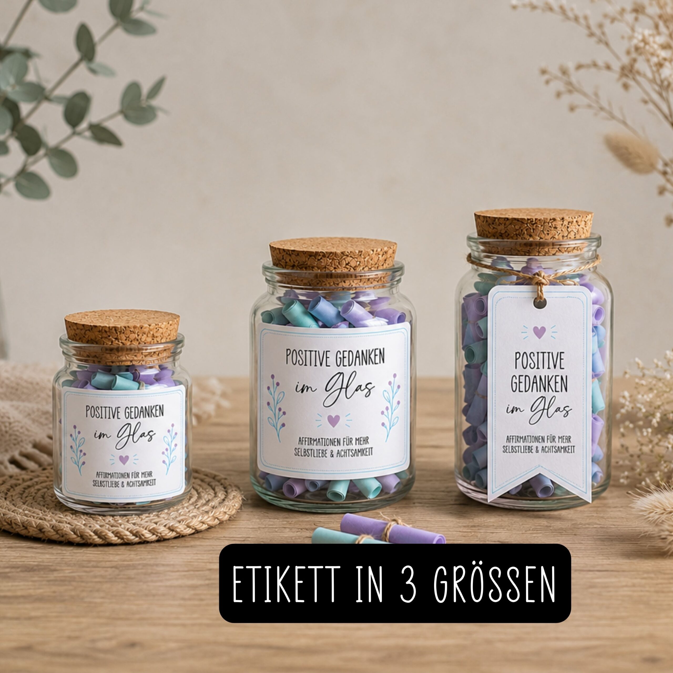Geschenk im Glas: Affirmationen & Sprüche – Bild 3