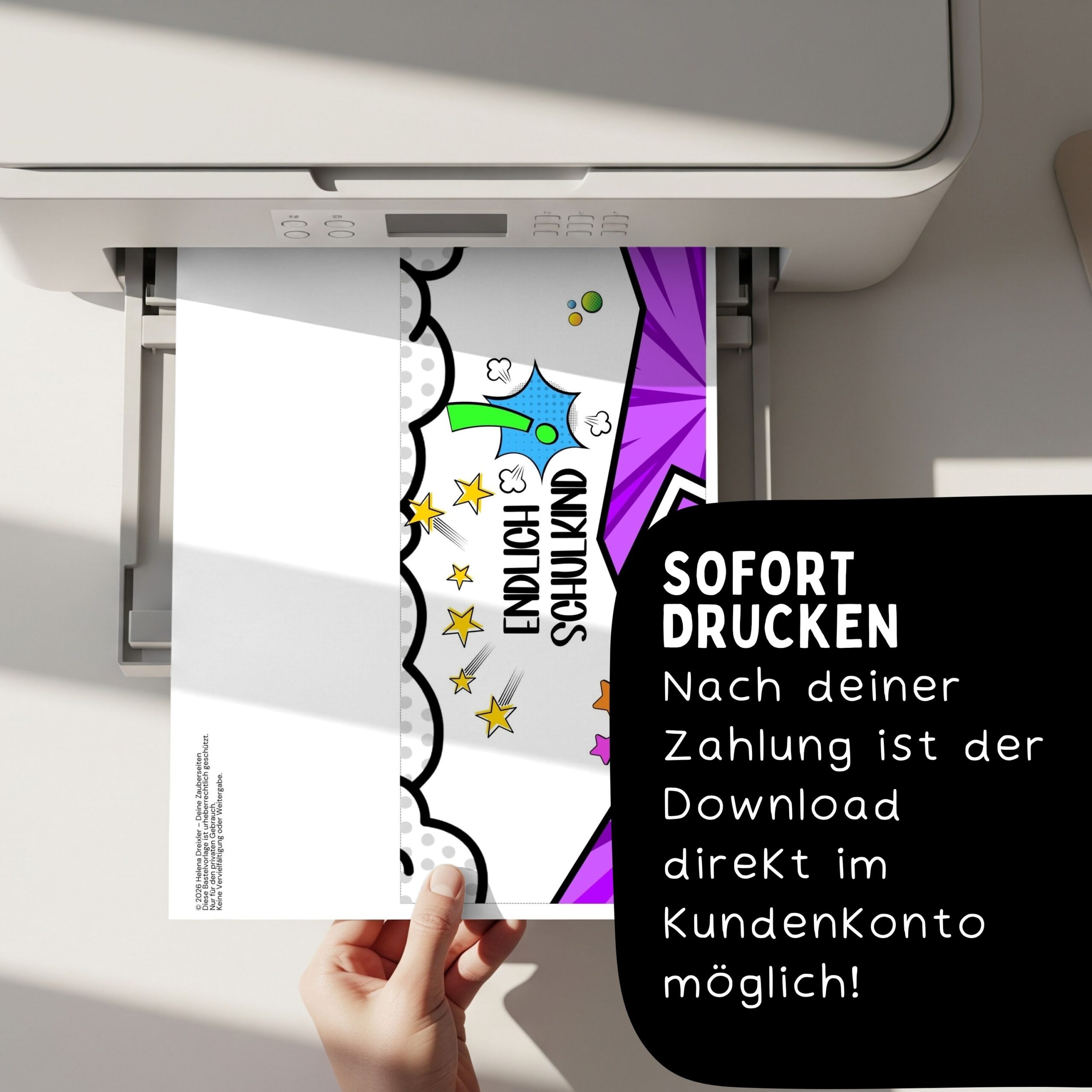 Duplo Banderole & Etiketten "Endlich Schulkind" – Bild 8