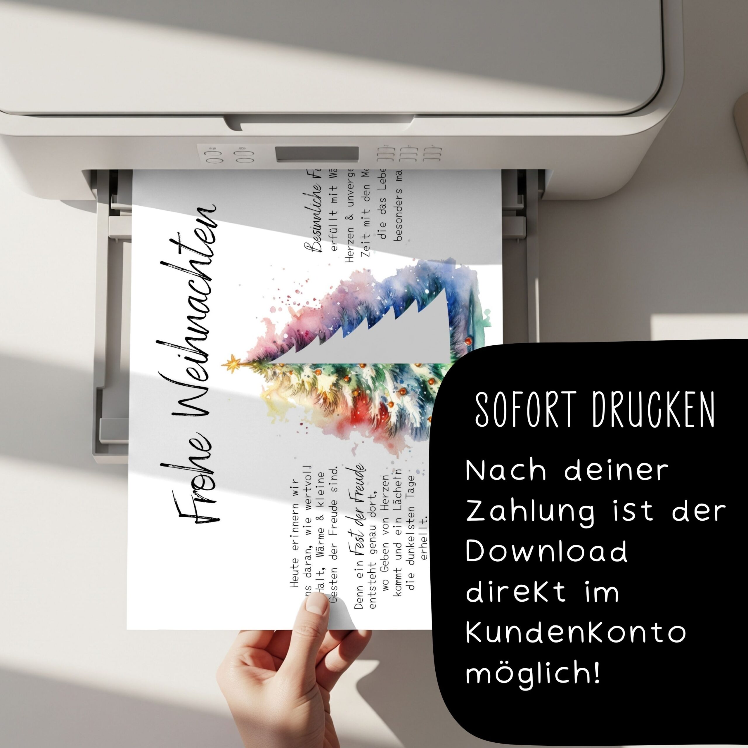Geldgeschenk "Weihnachtsbaum" Weihnachten – Bild 6