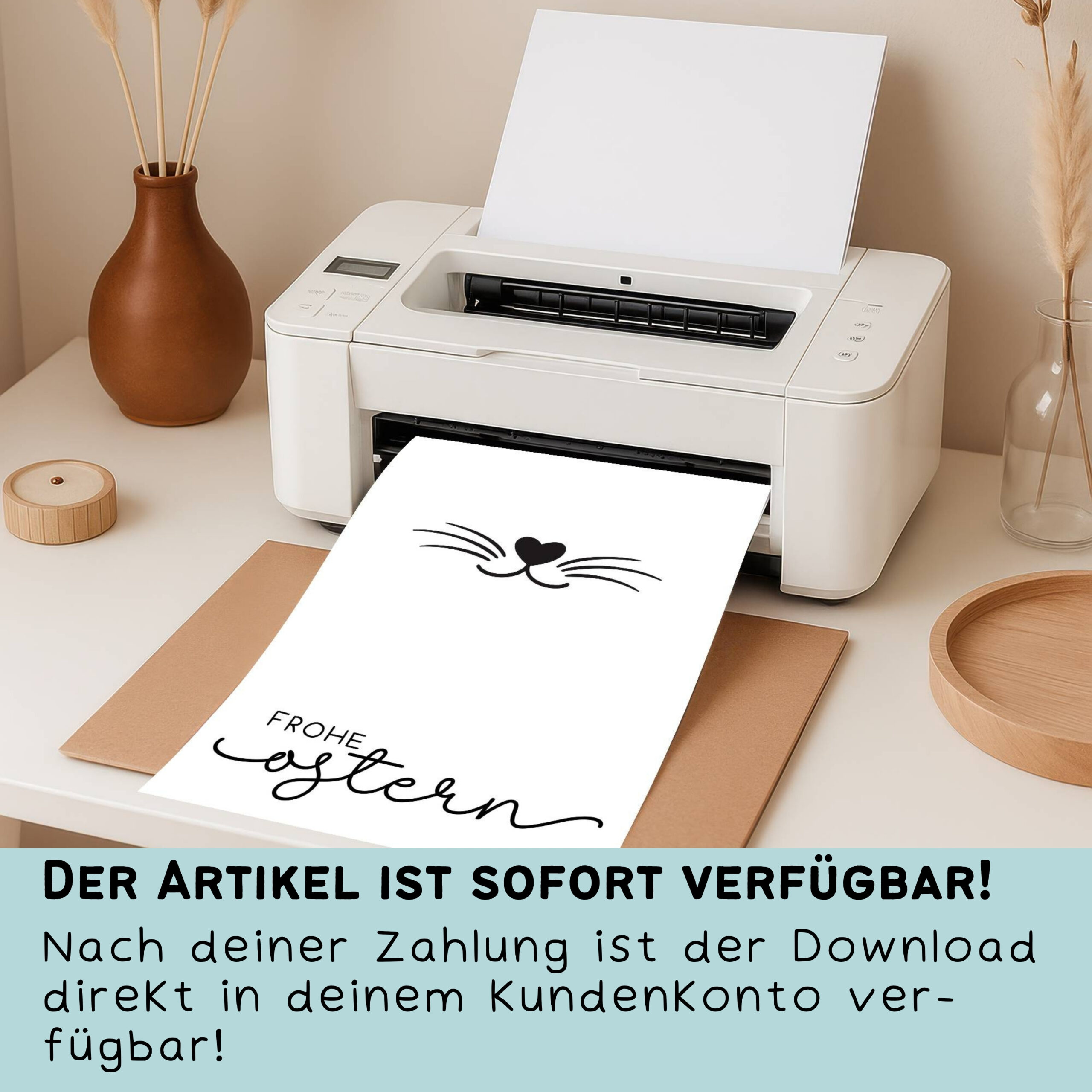 Ostergeschenk Fussabdruck zum Ausdrucken – Bild 4
