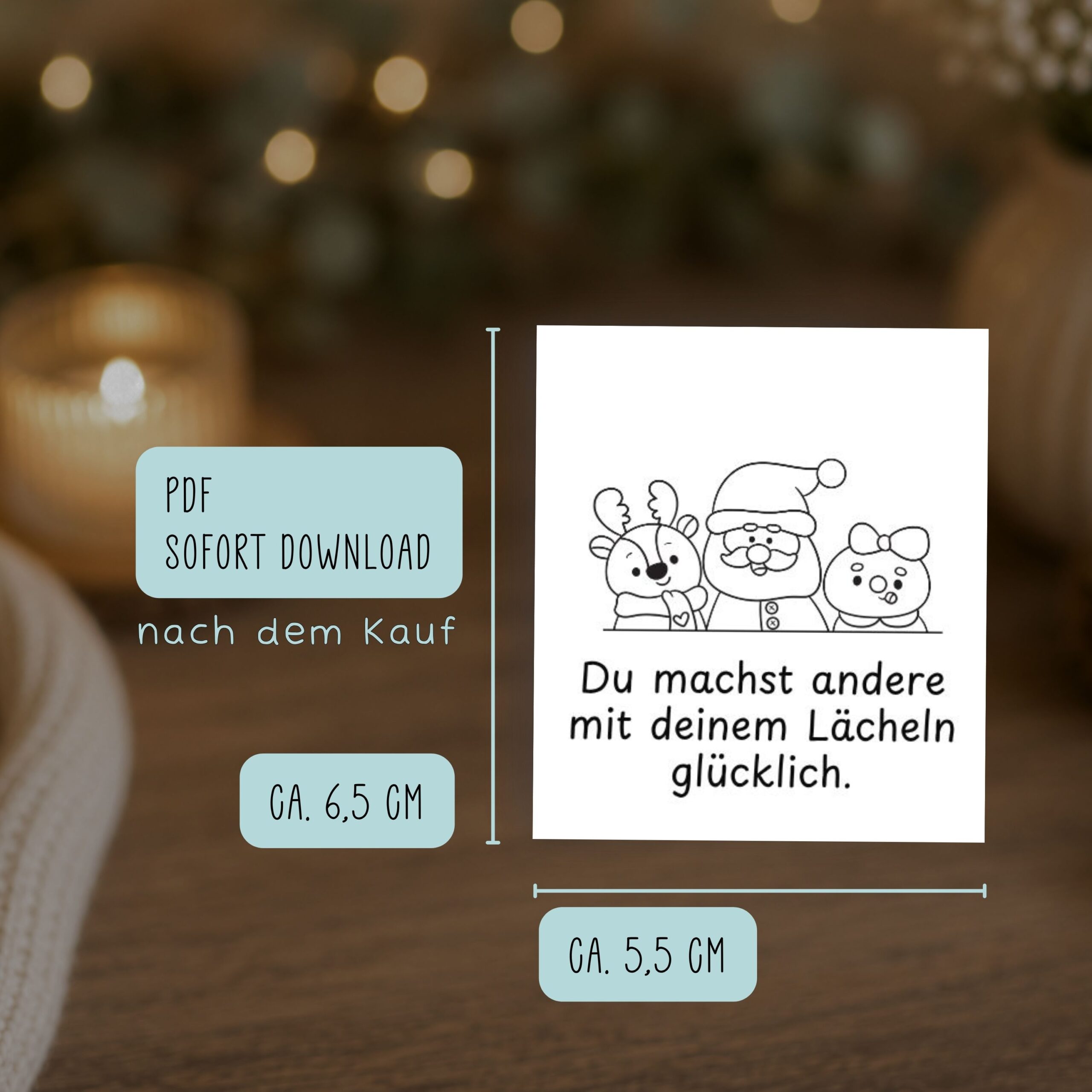 Adventskalender für Kinder Sprüche – Bild 7