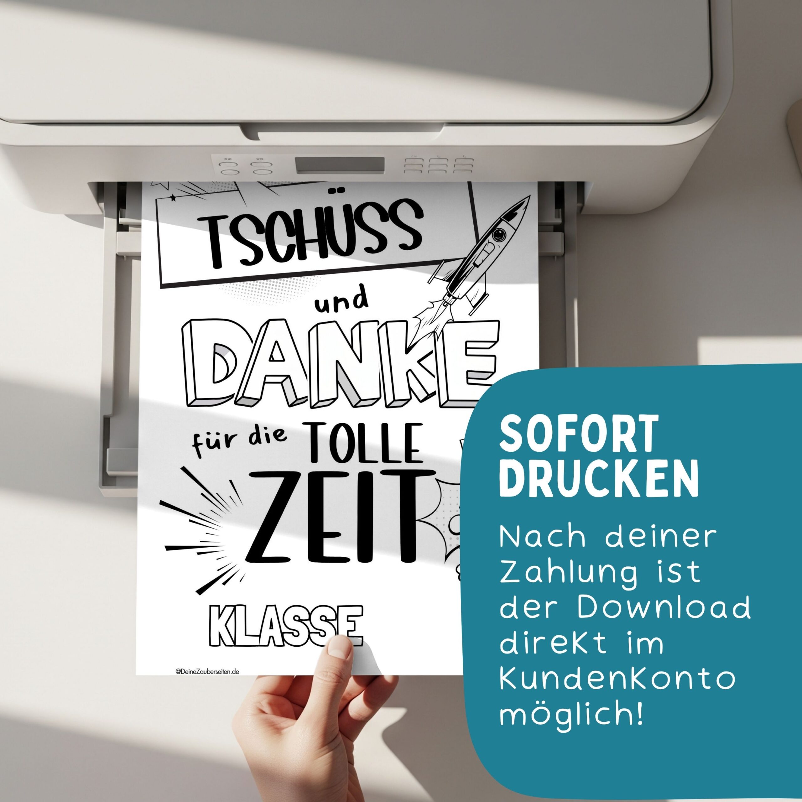 Abschlusszeitung "Comic" 17 Seiten zum Abschied Grundschule – Bild 9