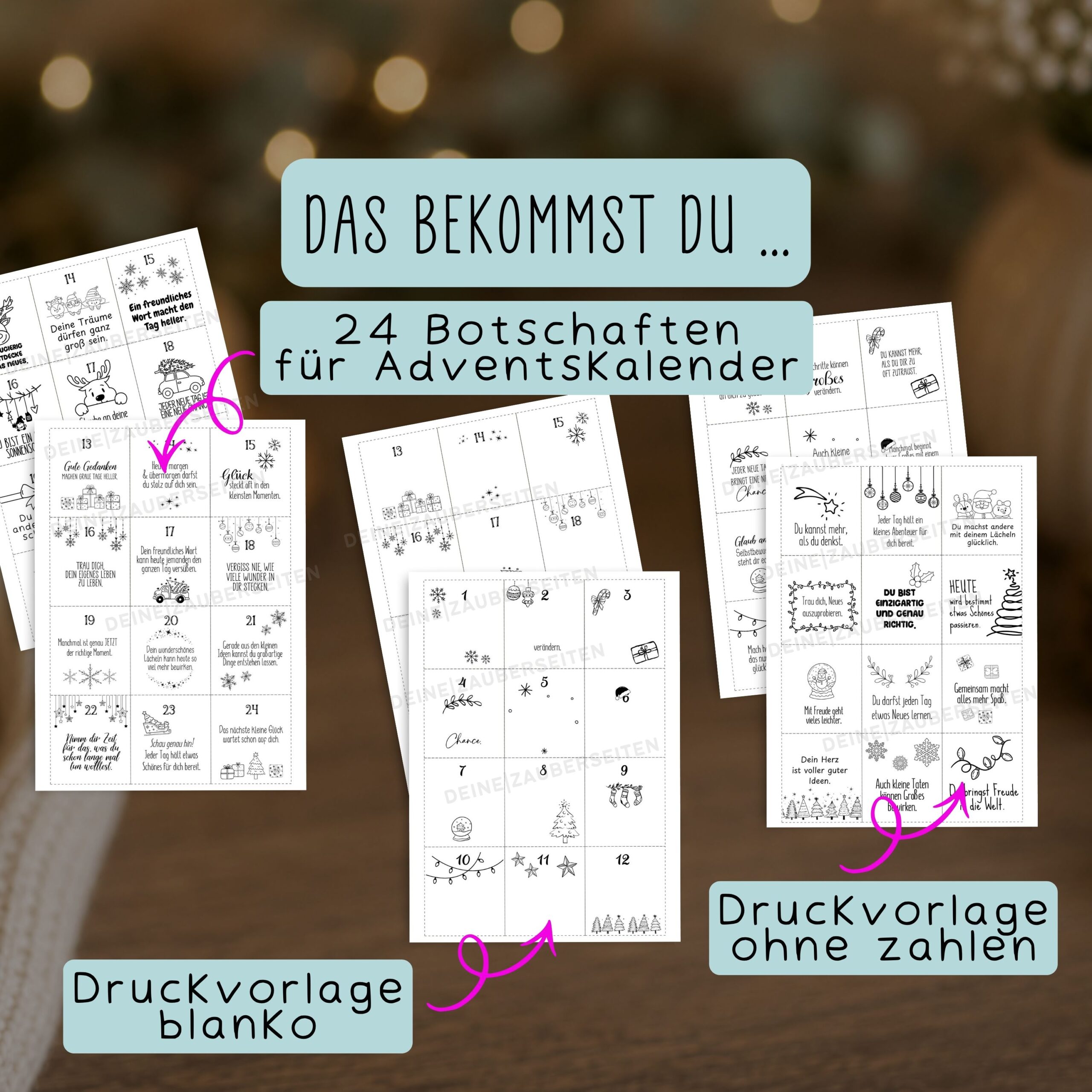 Adventskalender Sprüche & Zitate – Bild 4