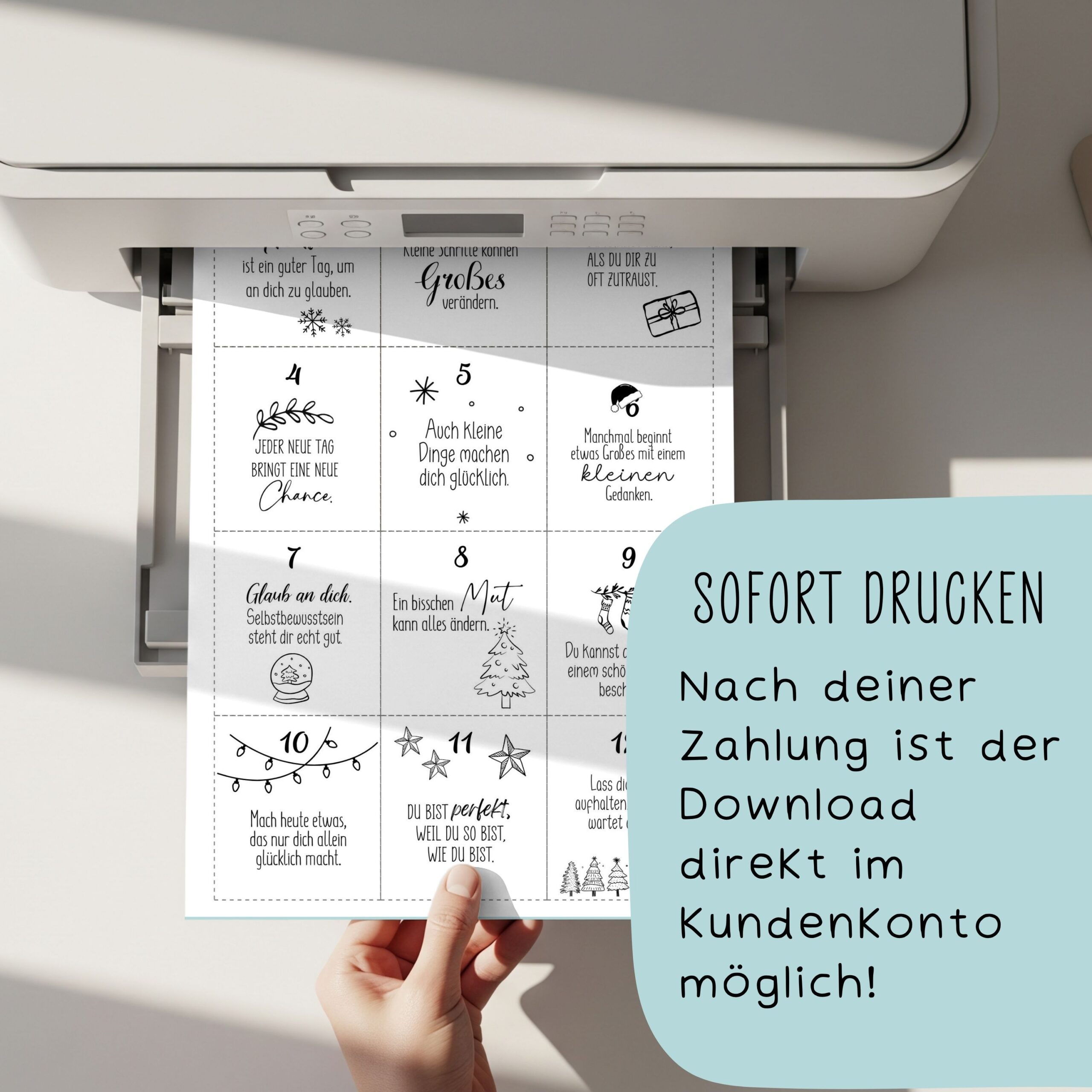 Adventskalender Sprüche & Zitate – Bild 6