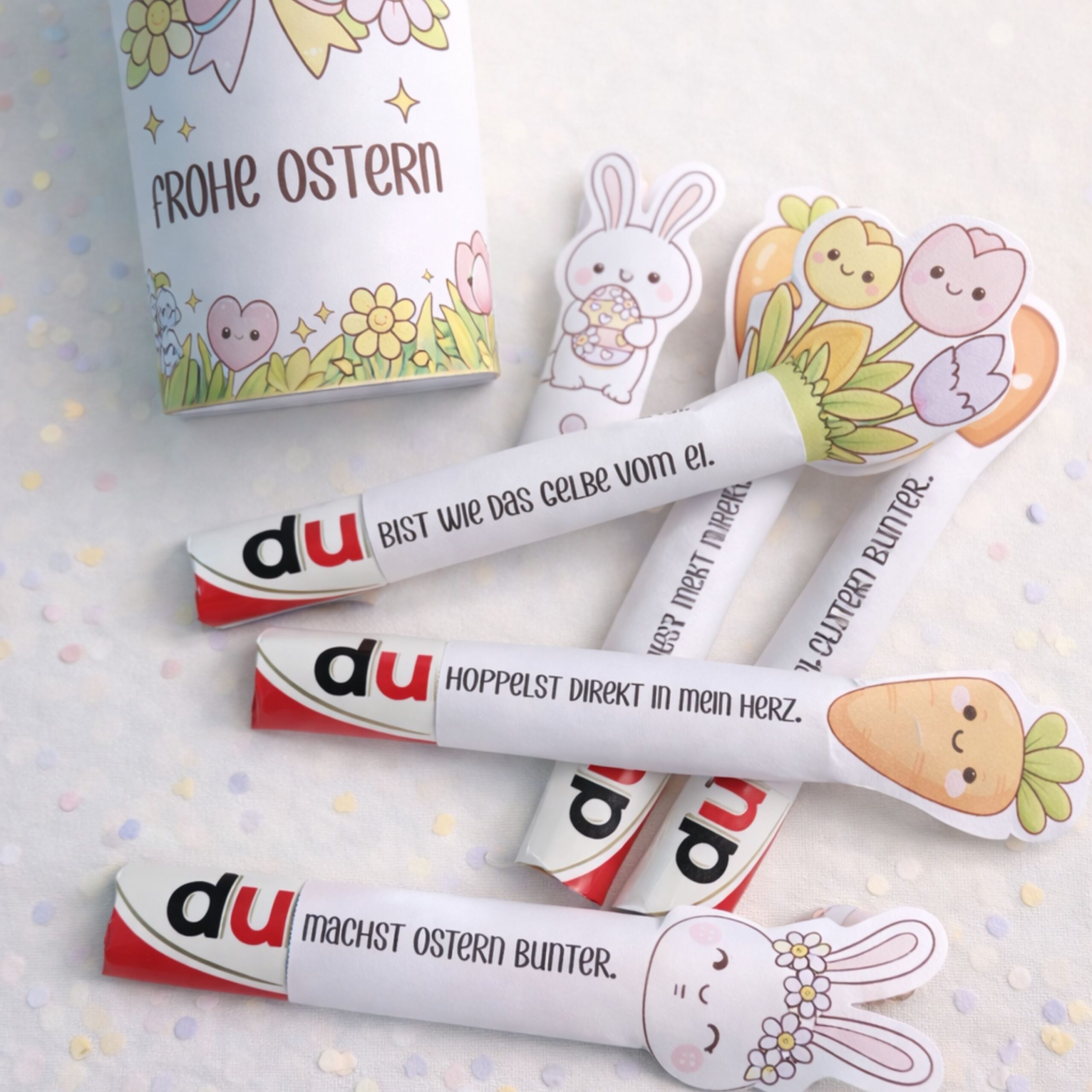 Duplo Banderole & Etiketten "Frohe Ostern" – Bild 7