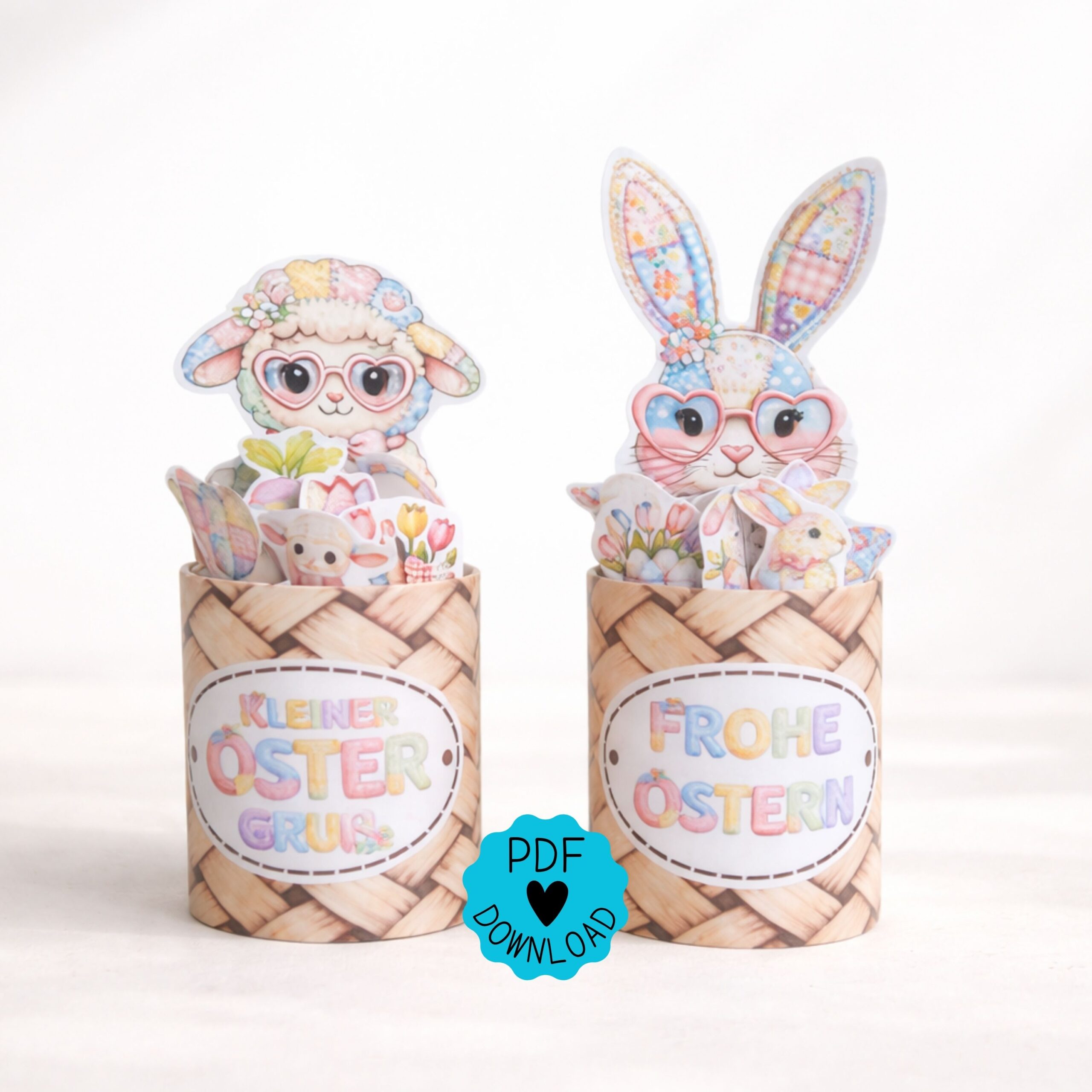 Duplo Banderole & Etiketten "Ostergrüße" – Bild 2