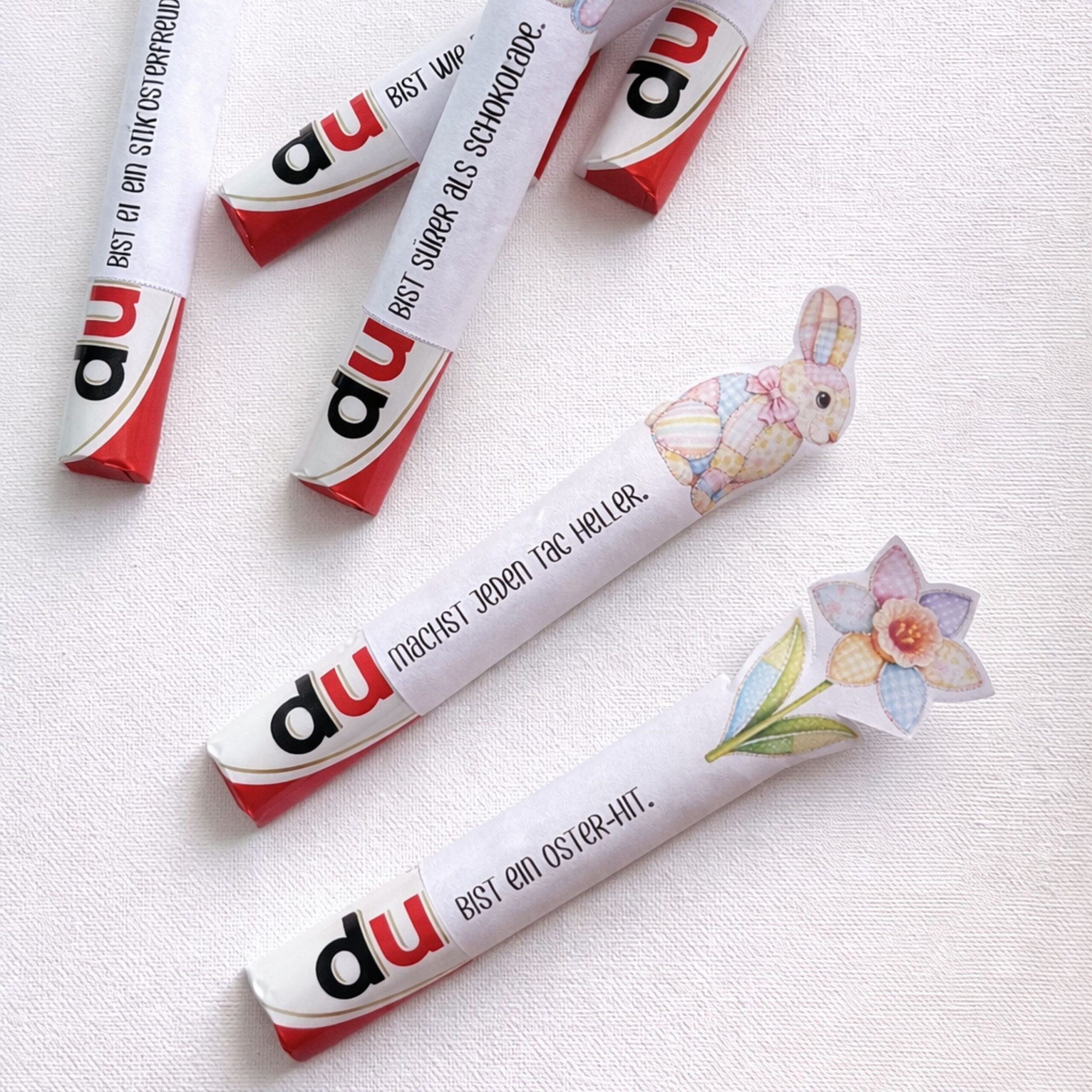 Duplo Banderole & Etiketten "Ostergrüße" – Bild 8