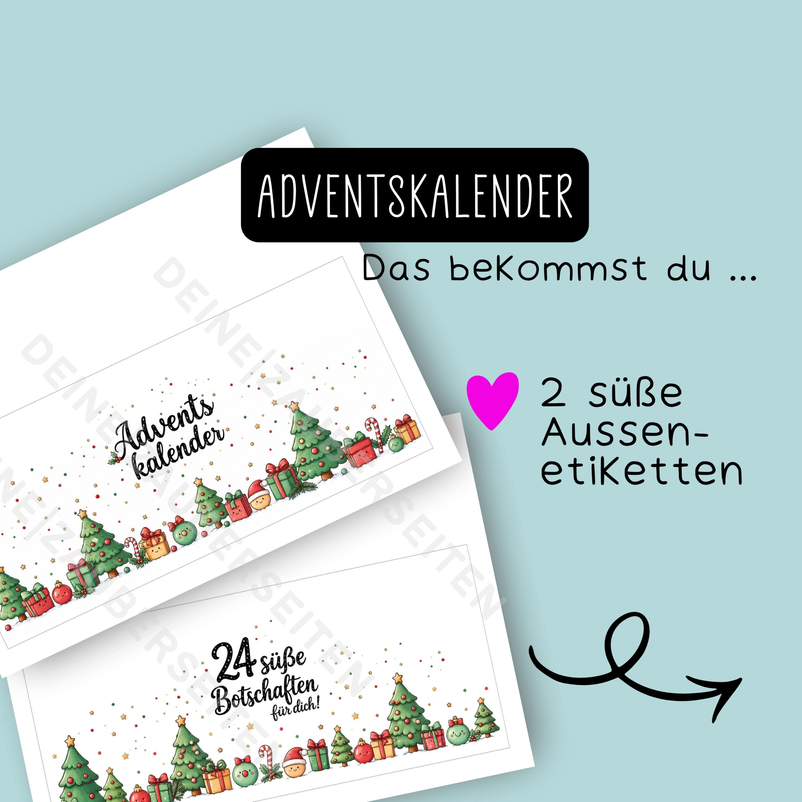 Duplo Adventskalender "24 süße Botschaften für dich" – Bild 5