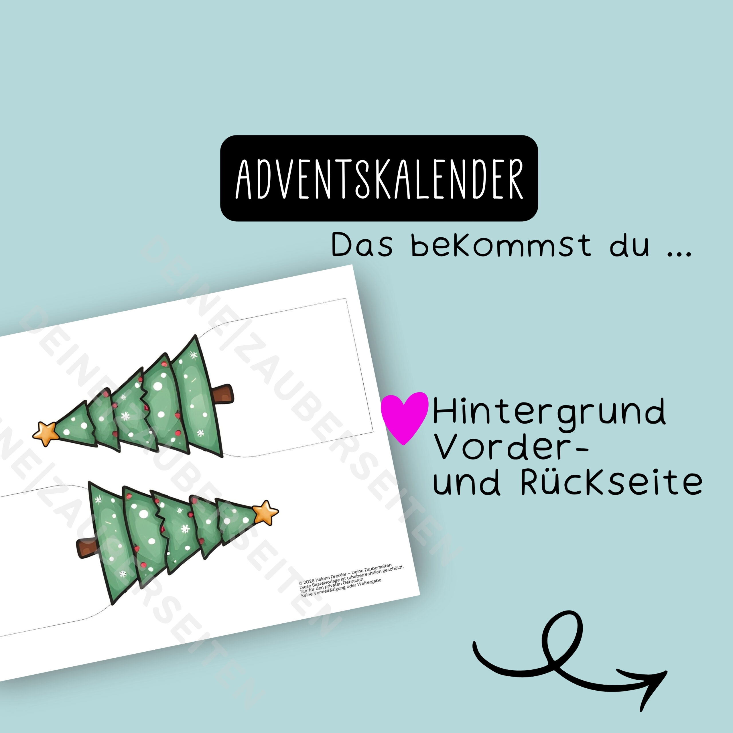 Duplo Adventskalender "24 süße Botschaften für dich" – Bild 6